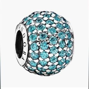 Pandora Teal Pave Lights
